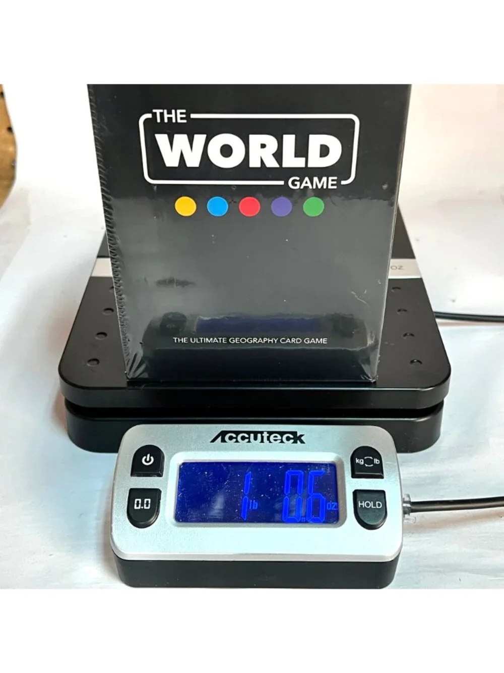 The World Game Ultimate Geography Game 194 Country Cards World Map Educational
